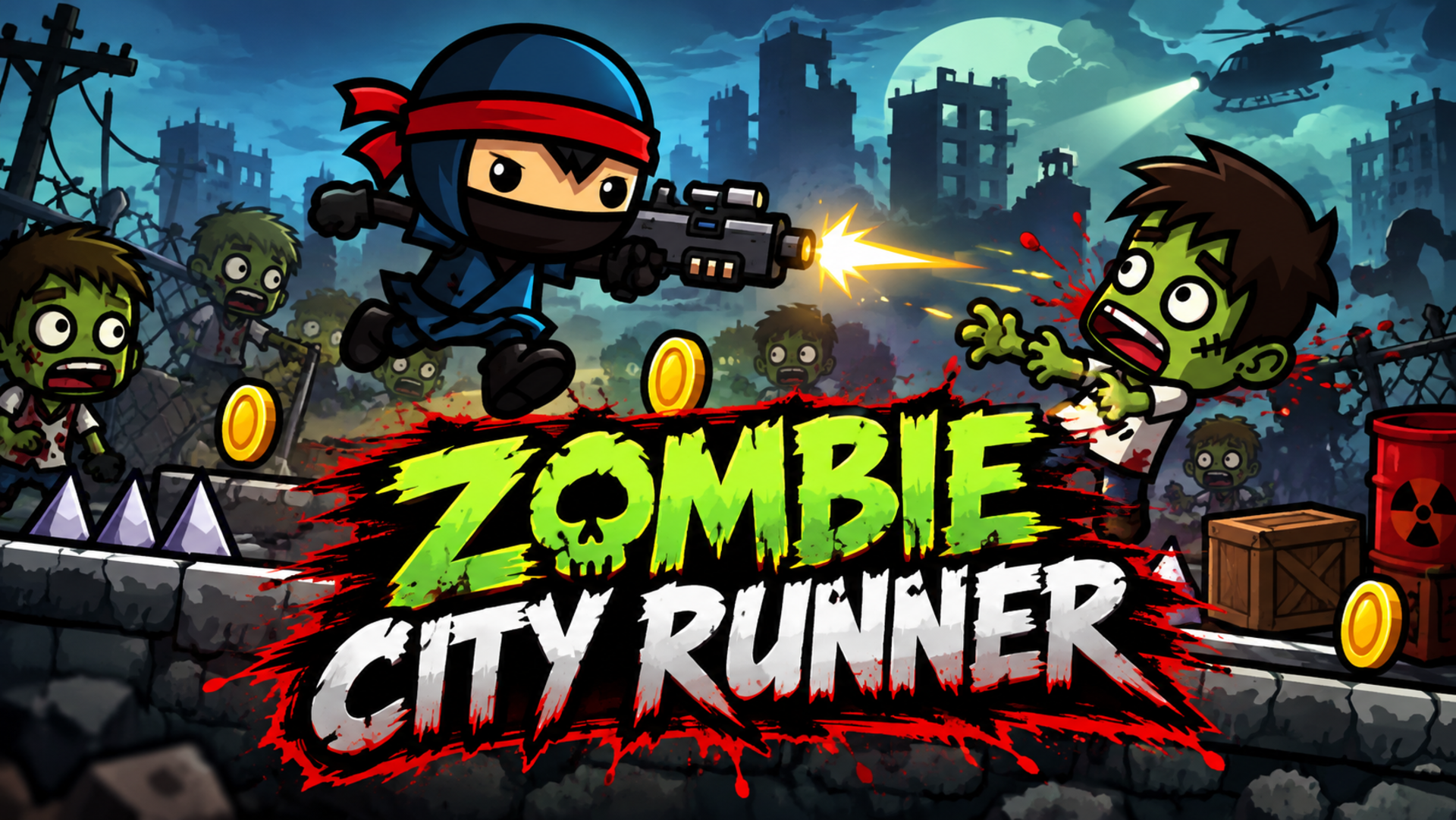 Zombie City Runner screenshot 1